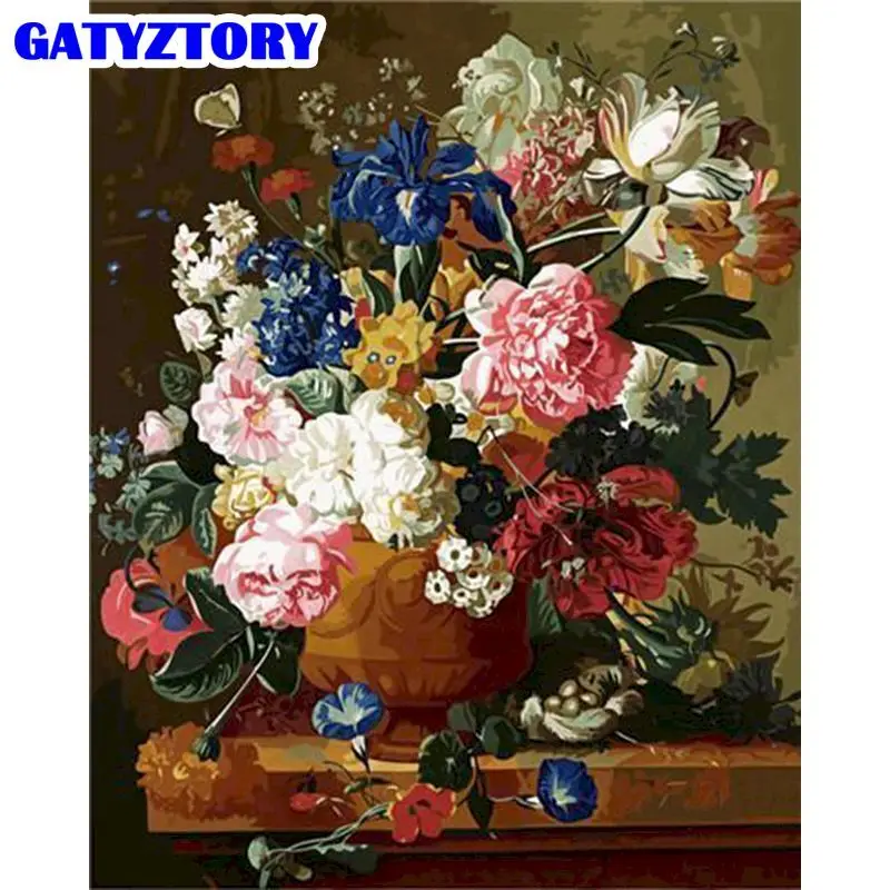 GATYZTORY Painting By Number Flowers Drawing On Canvas Handpainted Art Gift Diy Pictures By Number Acrylic Paint Kits Home Deco
GATYZTORY Painting By Number Flowers Drawing On Canvas Handpainted Art Gift Diy Pictures By Number Acrylic Paint Kits Home Deco