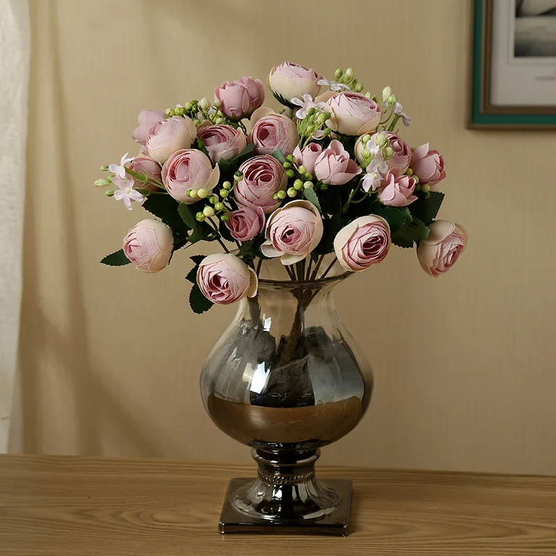 1 Bundle Of Artificial Peony Flower Pink Silk Flower Rose Camellia Fake Flower Bouquet DIY Wedding Party Home Garden Decoration
1 Bundle Of Artificial Peony Flower Pink Silk Flower Rose Camellia Fake Flower Bouquet DIY Wedding Party Home Garden Decoration