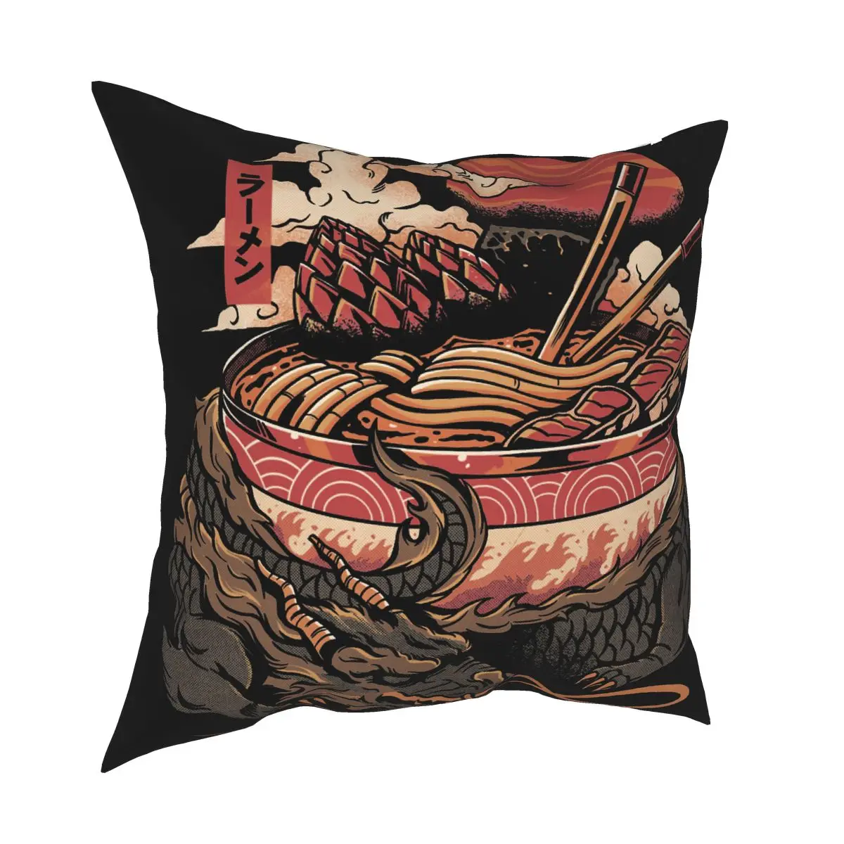Dragon's Ramen Pillowcase Printing Polyester Cushion Cover Decorative Japanese Greatwave Throw Pillow Case Cover Sofa 45X45cm
Dragon's Ramen Pillowcase Printing Polyester Cushion Cover Decorative Japanese Greatwave Throw Pillow Case Cover Sofa 45X45cm