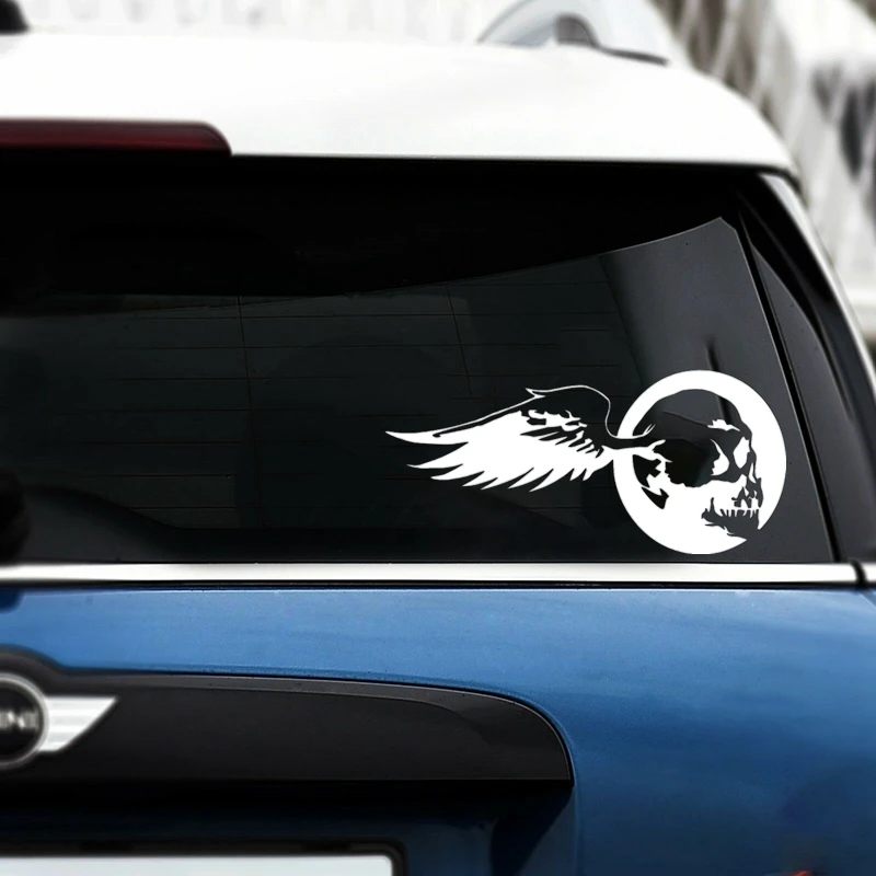 40401# Die-Cut Vinyl Decal Skull Car Sticker Waterproof Auto Decors on Car Body Bumper Rear Window
40401# Die-Cut Vinyl Decal Skull Car Sticker Waterproof Auto Decors on Car Body Bumper Rear Window