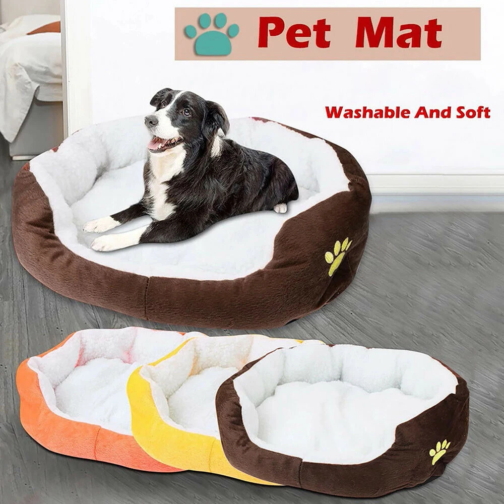 Dog Beds Cashmere Warming Soft Fleece Cozy Comfortable Nest Bed Proof Bottom for Small Medium and Cats Pet Supplies
Dog Beds Cashmere Warming Soft Fleece Cozy Comfortable Nest Bed Proof Bottom for Small Medium and Cats Pet Supplies
