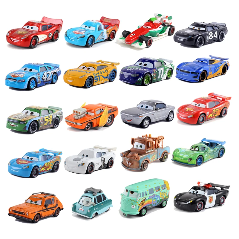 Новая модель автомобиля Disney Pixar машина 3, модель автомобиля 2 McQueen из металлического сплава в масштабе 1:55, детские игрушки для мальчиков и дев...
Новая модель автомобиля Disney Pixar машина 3, модель автомобиля 2 McQueen из металлического сплава в масштабе 1:55, детские игрушки для мальчиков и дев...