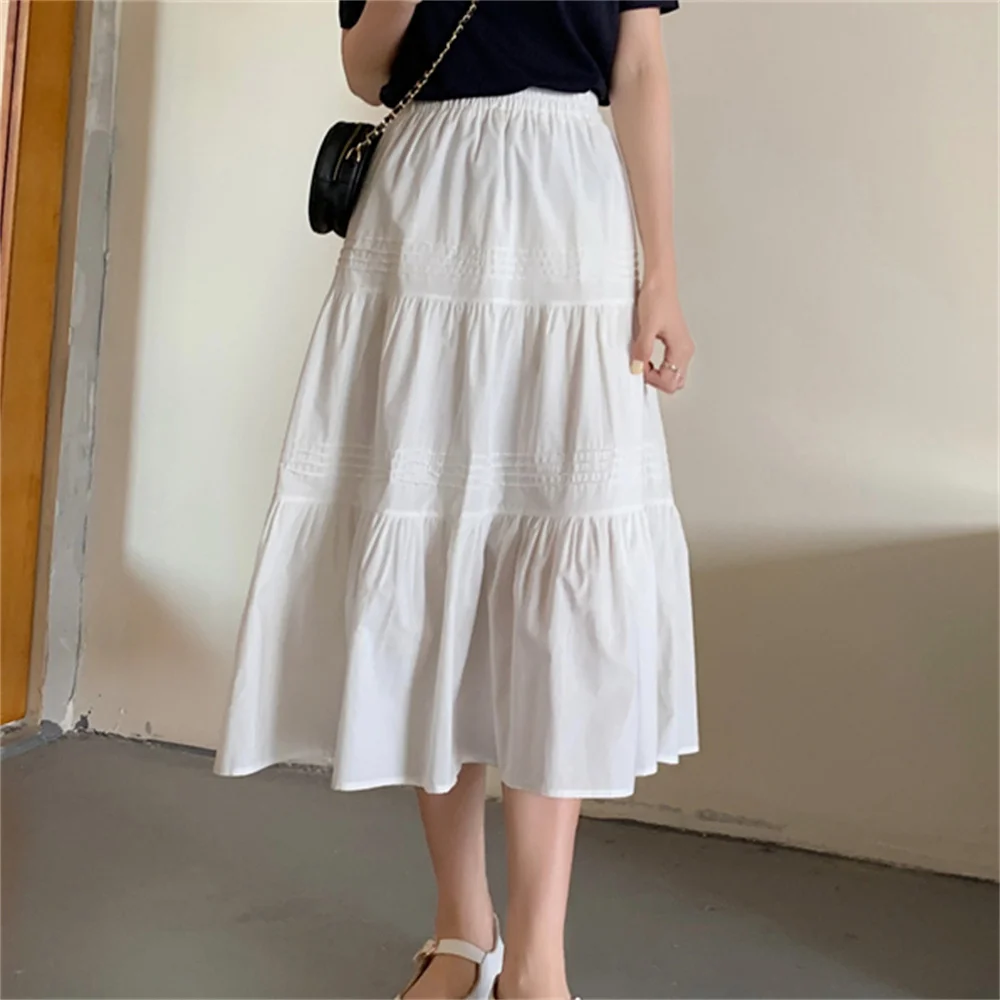 Hzirip Patchwork Lady High Quality 2021 New Solid Elegance Streetwear Sweet Basic Brief OL High Waist Femme Thin A-line Skirts
Hzirip Patchwork Lady High Quality 2021 New Solid Elegance Streetwear Sweet Basic Brief OL High Waist Femme Thin A-line Skirts
