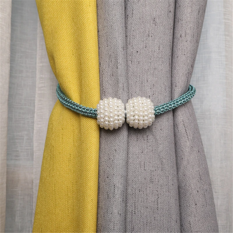 16 Colors Pearl Magnetic Curtain Clip Holders Tieback Buckle Clips Hanging Ball Buckle Tie Back Curtain Accessories Home Decor
16 Colors Pearl Magnetic Curtain Clip Holders Tieback Buckle Clips Hanging Ball Buckle Tie Back Curtain Accessories Home Decor
