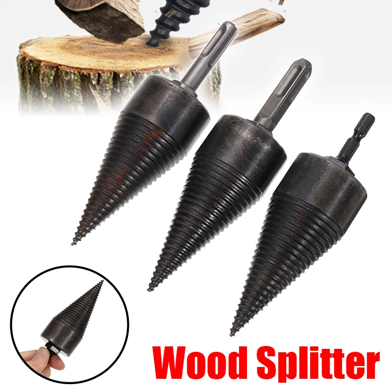 High Speed Twist Firewood Splitter Machine Drill Wood Cone Reamer Punch Driver Drill Bit Split Drilling Tools 100*42mm
High Speed Twist Firewood Splitter Machine Drill Wood Cone Reamer Punch Driver Drill Bit Split Drilling Tools 100*42mm