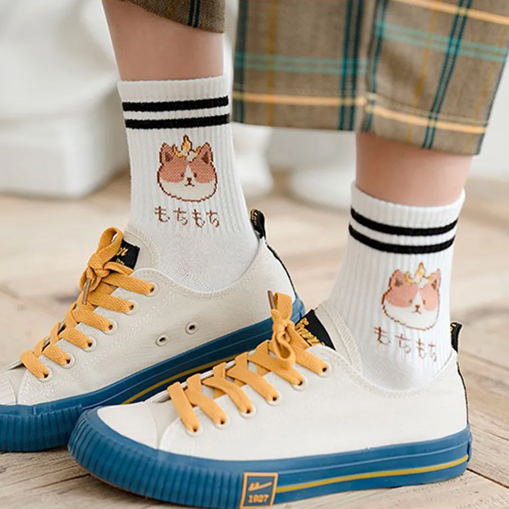 5 Pairs Autumn Spring Fruit Cartoon Cotton Socks Japanese Kawaii Comfortable Soft Women Girl Cute Sox
5 Pairs Autumn Spring Fruit Cartoon Cotton Socks Japanese Kawaii Comfortable Soft Women Girl Cute Sox
