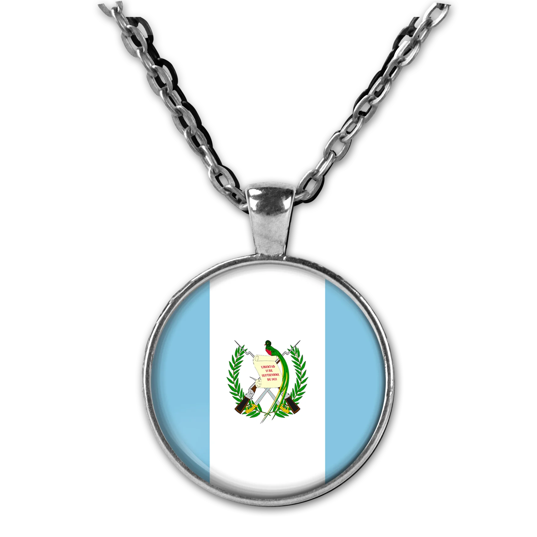 Guatemala персонализированные фото ожерелье женские ювелирные изделия с картинами s