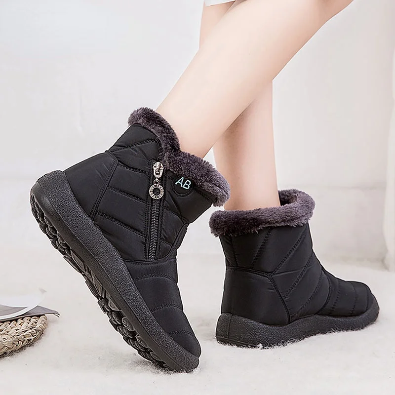 Winter boots women shoes 2021 new waterproof snow boots winter shoes woman casual lightweight warm plush fur ankle Botas Mujer
Winter boots women shoes 2021 new waterproof snow boots winter shoes woman casual lightweight warm plush fur ankle Botas Mujer