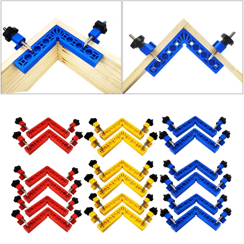 Угловой зажим, угол 90 градусов, угол 90 градусов, зажимы под прямым углом, инструмент деревообрабатывающие столярные
Угловой зажим, угол 90 градусов, угол 90 градусов, зажимы под прямым углом, инструмент деревообрабатывающие столярные