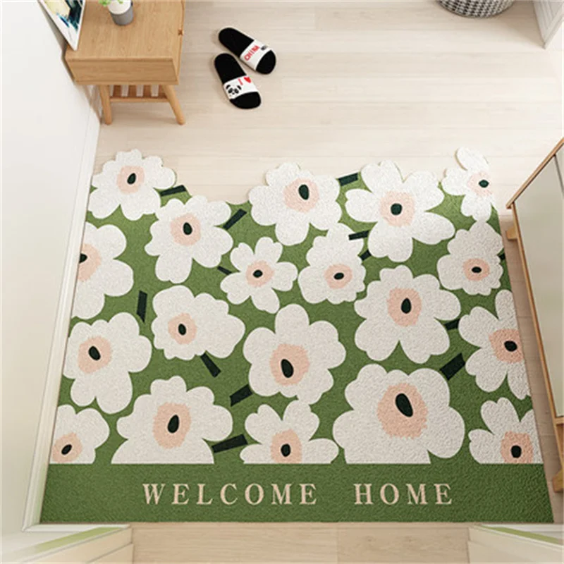 Flower Pattern Doormat Carpet PVC Kitchen Mat Hallway Doormat Bathroom Mat Anti-Slip Cuttable Indoor Custom Entrance Mats Carpet
Flower Pattern Doormat Carpet PVC Kitchen Mat Hallway Doormat Bathroom Mat Anti-Slip Cuttable Indoor Custom Entrance Mats Carpet