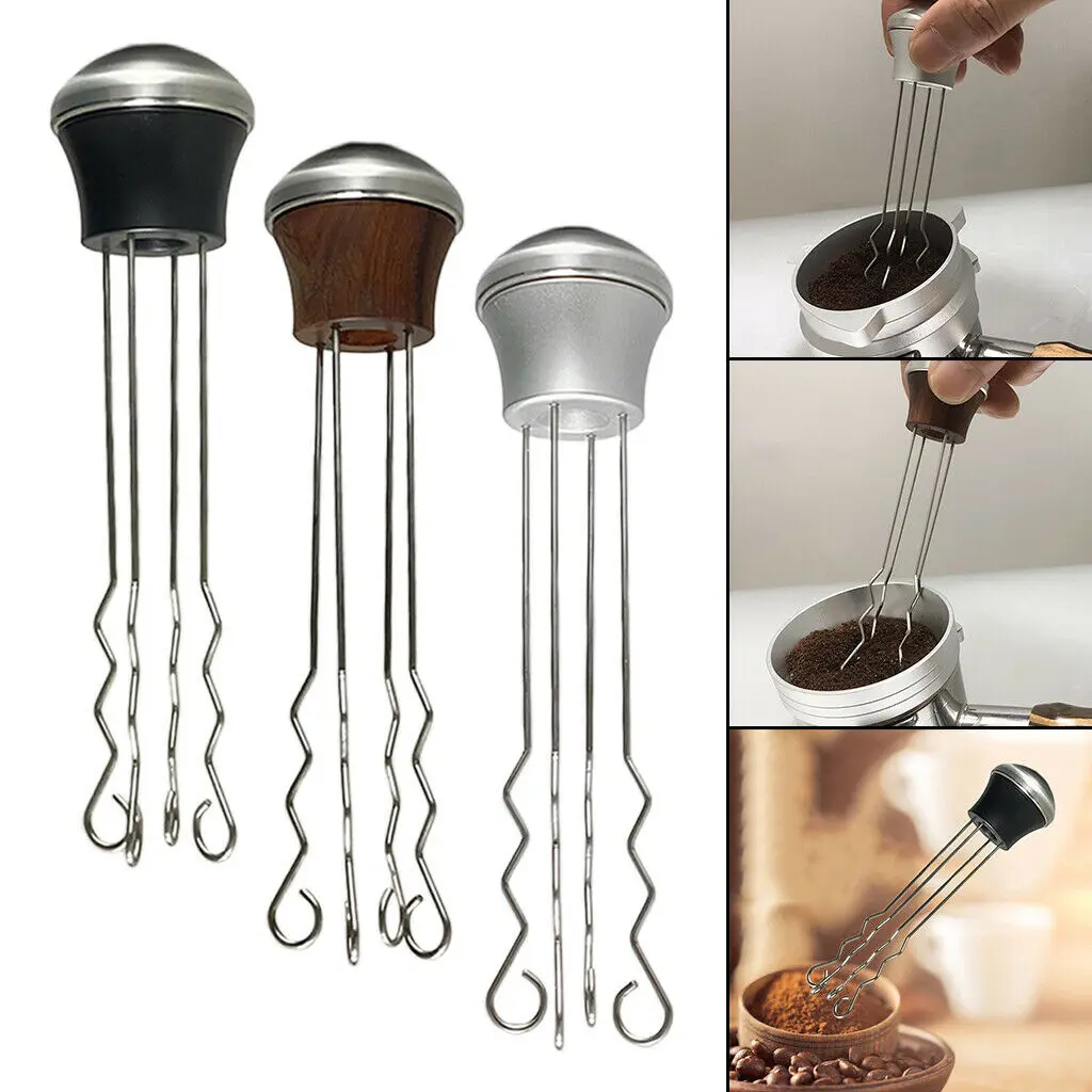 Espresso Coffee Stirrer Needle Type Coffee Distribution Tool for Home Cafe Shop
Espresso Coffee Stirrer Needle Type Coffee Distribution Tool for Home Cafe Shop