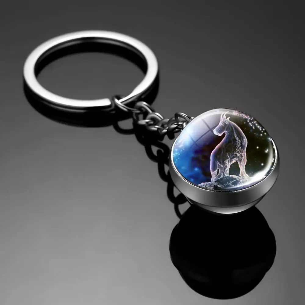 12 Constellation Luminous Keychain For Women Glowing Zodiac Double Sided Glass Ball Birthday Gift Men Couple Jewelry
12 Constellation Luminous Keychain For Women Glowing Zodiac Double Sided Glass Ball Birthday Gift Men Couple Jewelry