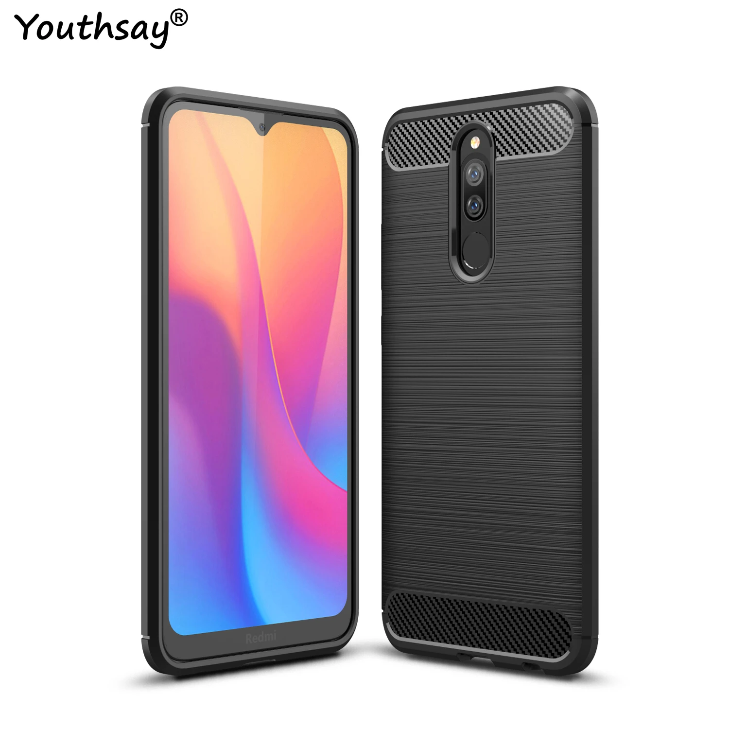 Чехол для Xiaomi Redmi 8 деловой мягкий чехол резиновый защитный телефона 8A 7A 7 6A 6 |