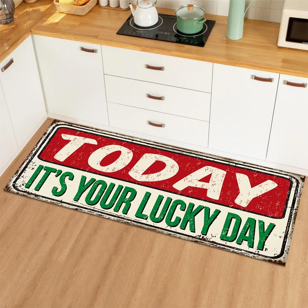 Vintage Kitchen Mat Living Room Carpet Non-slip Entrance Doormats Home Hallway Balcony Floor Mat Bathroom Anti-Slip Long Rug
Vintage Kitchen Mat Living Room Carpet Non-slip Entrance Doormats Home Hallway Balcony Floor Mat Bathroom Anti-Slip Long Rug