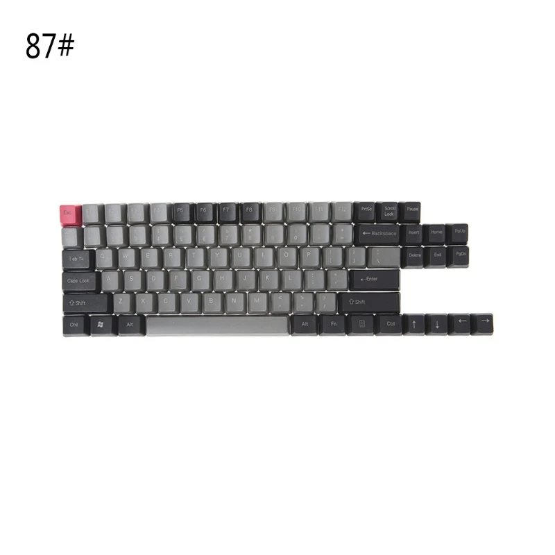 Черно-серый смешанный толстый ключ Dolch PBT 104/87/61 колпачки для клавиш OEM профиль
Черно-серый смешанный толстый ключ Dolch PBT 104/87/61 колпачки для клавиш OEM профиль