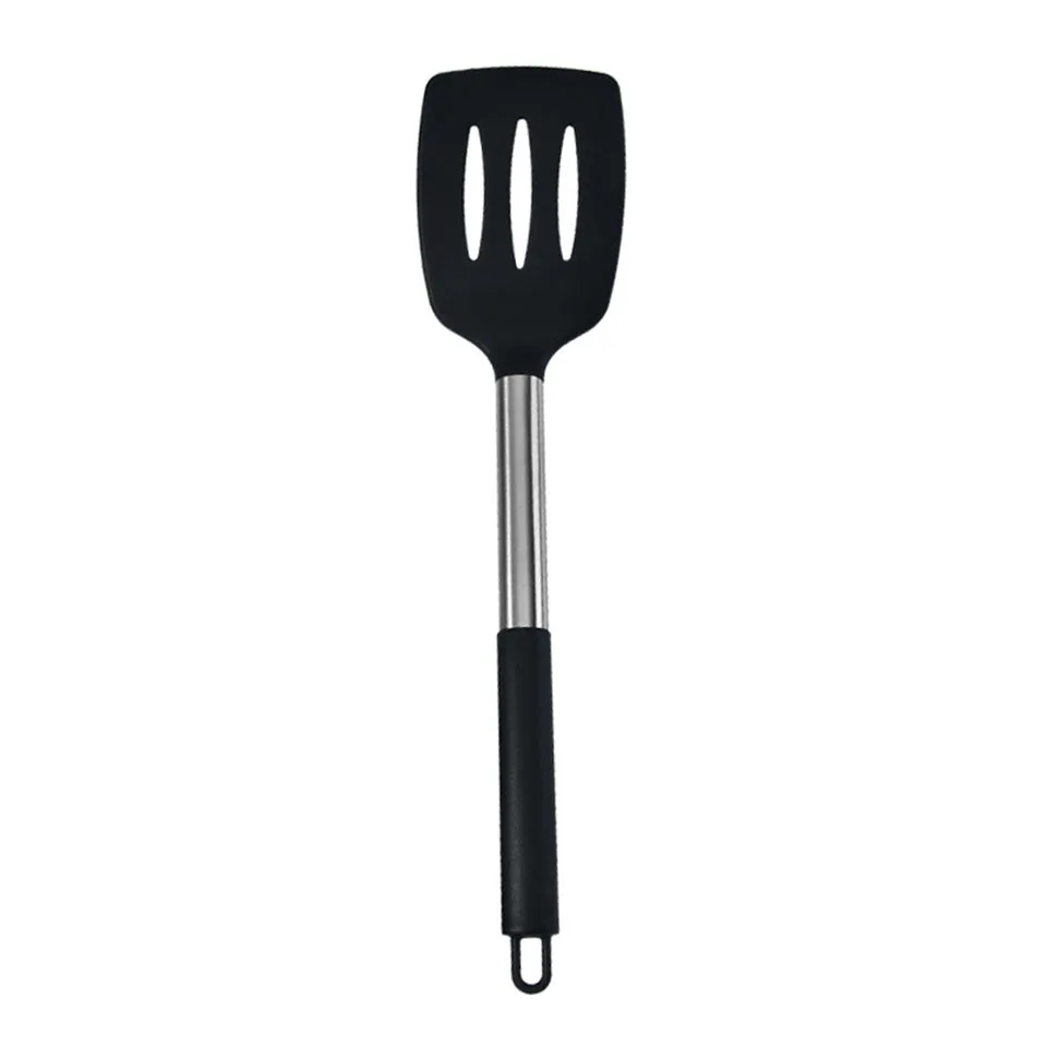 Silicone Spatula w Heavy Duty Kitchen Turner Cooking Baking Flipping Grilling Frying Pancake Spatula
Silicone Spatula w Heavy Duty Kitchen Turner Cooking Baking Flipping Grilling Frying Pancake Spatula