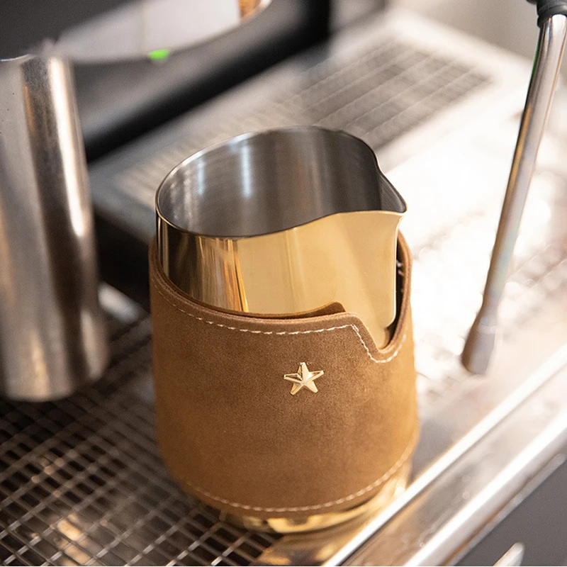 Stainless Steel Espresso Coffee Pitcher 420ml Milk Frothing Jug Barista Craft Latte
Stainless Steel Espresso Coffee Pitcher 420ml Milk Frothing Jug Barista Craft Latte