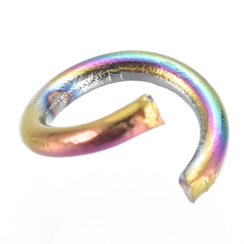 DIY Jewelry Accessories Chain Connecting Ring Open Ring Stainless Steel Colorful Single Circle Electroplating Size
DIY Jewelry Accessories Chain Connecting Ring Open Ring Stainless Steel Colorful Single Circle Electroplating Size