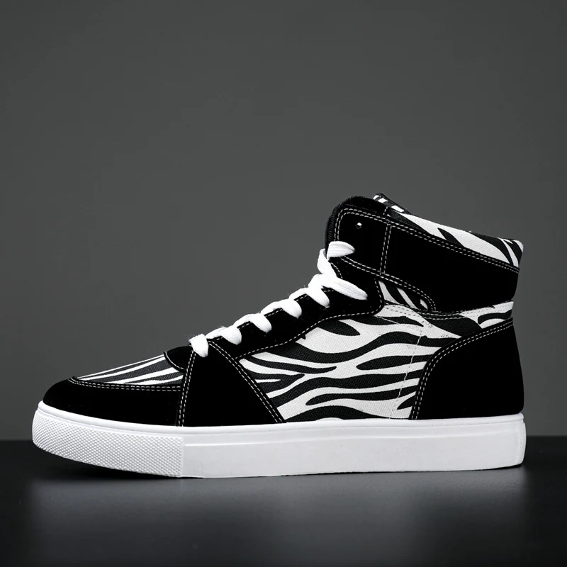 Мужские кроссовки для скейтборда, модные кожаные кроссовки с узором зебры, уличная спортивная дышащая повседневная обувь, трендовая Мужска... 
Мужские кроссовки для скейтборда, модные кожаные кроссовки с узором зебры, уличная спортивная дышащая повседневная обувь, трендовая Мужска...