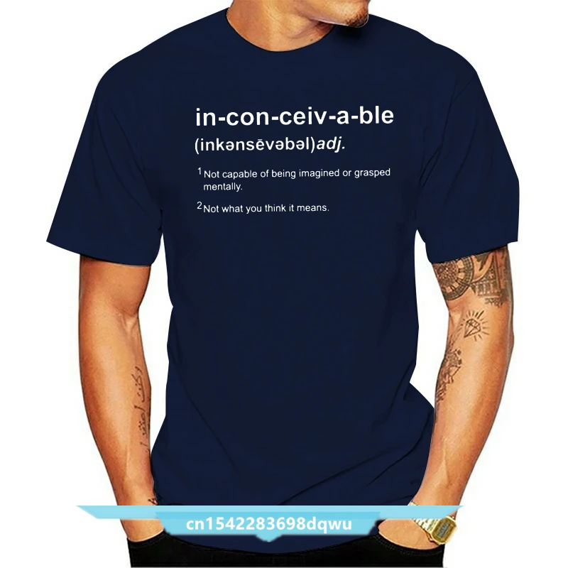 The Princess Bride T Shirt Movie Print Gift Eu Size Soft Simple Round Collar Streetwear Tshirt Inconceivable Quote Shirt
The Princess Bride T Shirt Movie Print Gift Eu Size Soft Simple Round Collar Streetwear Tshirt Inconceivable Quote Shirt