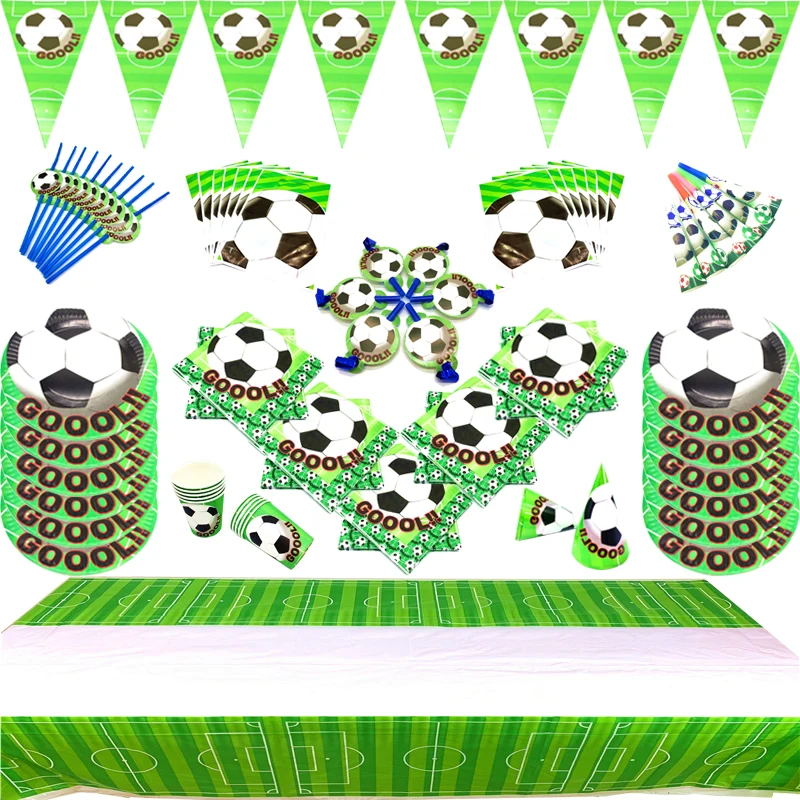 Green Football Theme Boy Party Tableware Paper Cup Plate Napkin Tablecloth Straws Shower Kids Birthday Party Decoration Supplies
Green Football Theme Boy Party Tableware Paper Cup Plate Napkin Tablecloth Straws Shower Kids Birthday Party Decoration Supplies