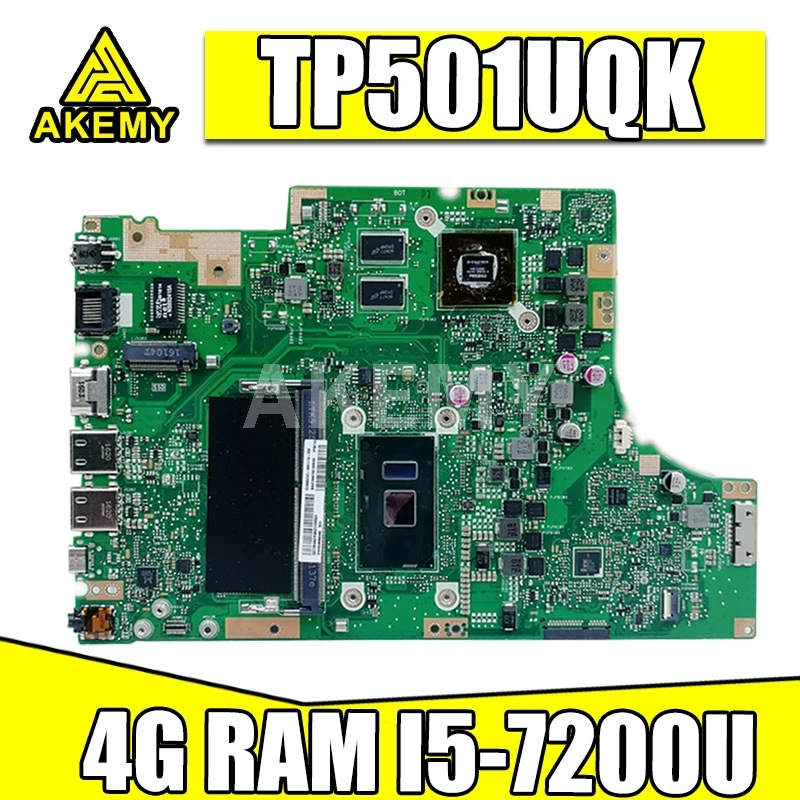 Новая материнская плата Akemy TP501UQ для ASUS VivoBook TP501UQK TP501UQ TP501UB TP501U материнская плата протестирована OK I5-7200U GeForce 940MX GPU
Новая материнская плата Akemy TP501UQ для ASUS VivoBook TP501UQK TP501UQ TP501UB TP501U материнская плата протестирована OK I5-7200U GeForce 940MX GPU