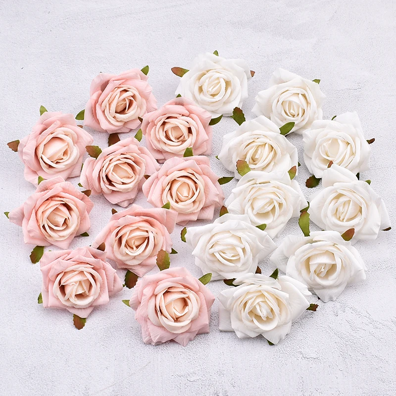 30pcs 8cm Artificial white Rose of Silk Flower Heads For Wedding Decoration DIY Wreath Gift Box Scrapbooking Craft Fake Flowers
30pcs 8cm Artificial white Rose of Silk Flower Heads For Wedding Decoration DIY Wreath Gift Box Scrapbooking Craft Fake Flowers