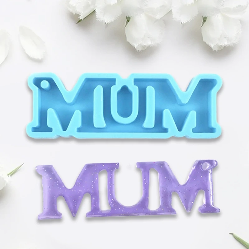 Epoxy Resin Mold MUM Letters Keychain Mold Pendant Casting Silicone Mould DIY Crafts Ornaments Jewelry Home Decorations Tool 
Epoxy Resin Mold MUM Letters Keychain Mold Pendant Casting Silicone Mould DIY Crafts Ornaments Jewelry Home Decorations Tool