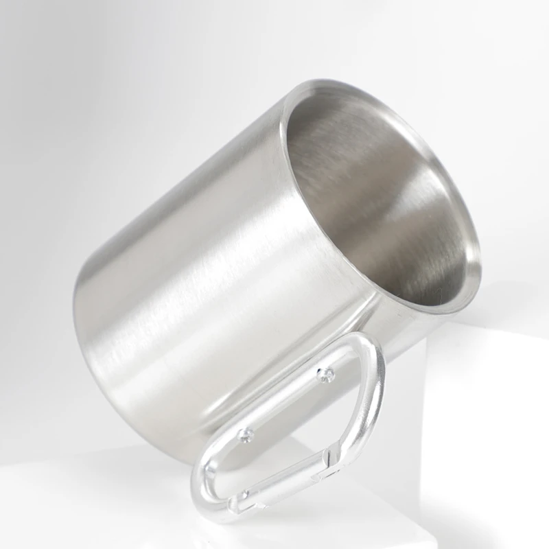 330 Ml With Buckle Portable Stainless Steel Metal Beer Cup Wine Cups Coffee Tumbler Tea Milk Mugs Home For Camping Mouth Cup
330 Ml With Buckle Portable Stainless Steel Metal Beer Cup Wine Cups Coffee Tumbler Tea Milk Mugs Home For Camping Mouth Cup