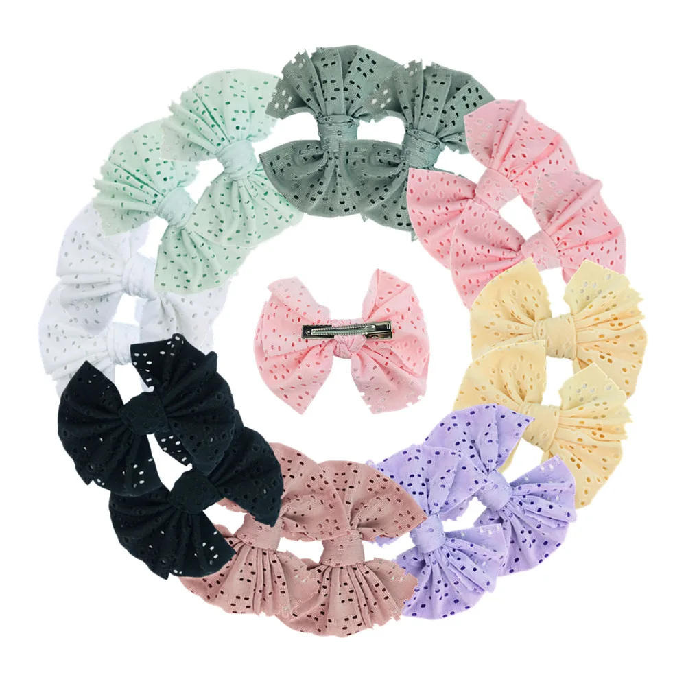 Infant Solid Color Bowknot Hairpins Fashion Handmade Bows Duckbill Clips Baby Headwear Sweet Hair Accessories Photography Props
Infant Solid Color Bowknot Hairpins Fashion Handmade Bows Duckbill Clips Baby Headwear Sweet Hair Accessories Photography Props