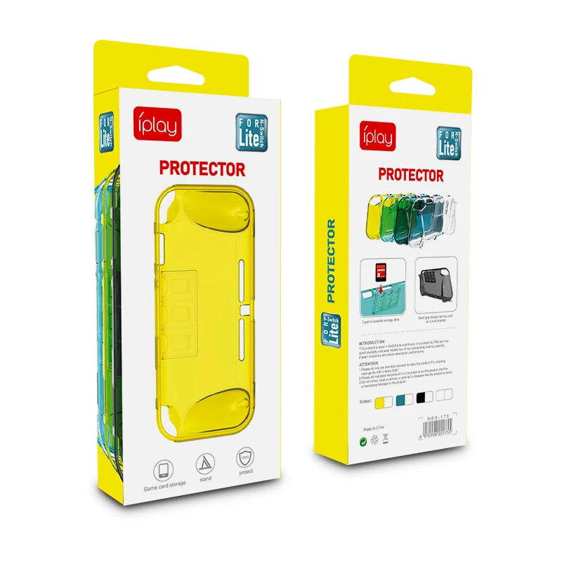POWKIDDY TPU Protective Soft Silicone Stand Function Switch Lite Mini Case Hand Grip Skin Shell Cover Holder Console Game Card
POWKIDDY TPU Protective Soft Silicone Stand Function Switch Lite Mini Case Hand Grip Skin Shell Cover Holder Console Game Card
