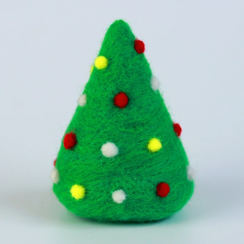 Christmas Tree Needle Felting Kit for Beginners Christmas Gift Felting Wool Set Christmas Craft Kit Home Decor English Manual
Christmas Tree Needle Felting Kit for Beginners Christmas Gift Felting Wool Set Christmas Craft Kit Home Decor English Manual