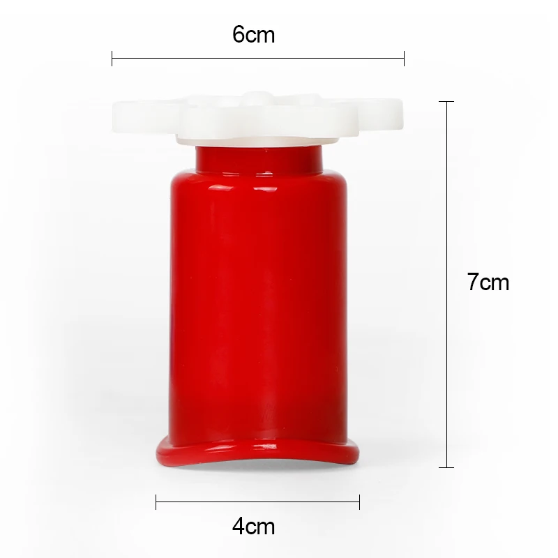 1PCS 6*7cm Portable Medical Twist Therapy Cups Vacuum Cans Cupping Foot Back Neck Massage Therapy Body Relaxation Health Care
1PCS 6*7cm Portable Medical Twist Therapy Cups Vacuum Cans Cupping Foot Back Neck Massage Therapy Body Relaxation Health Care