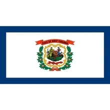 90x150cm Us Usa State West Virginia Flag