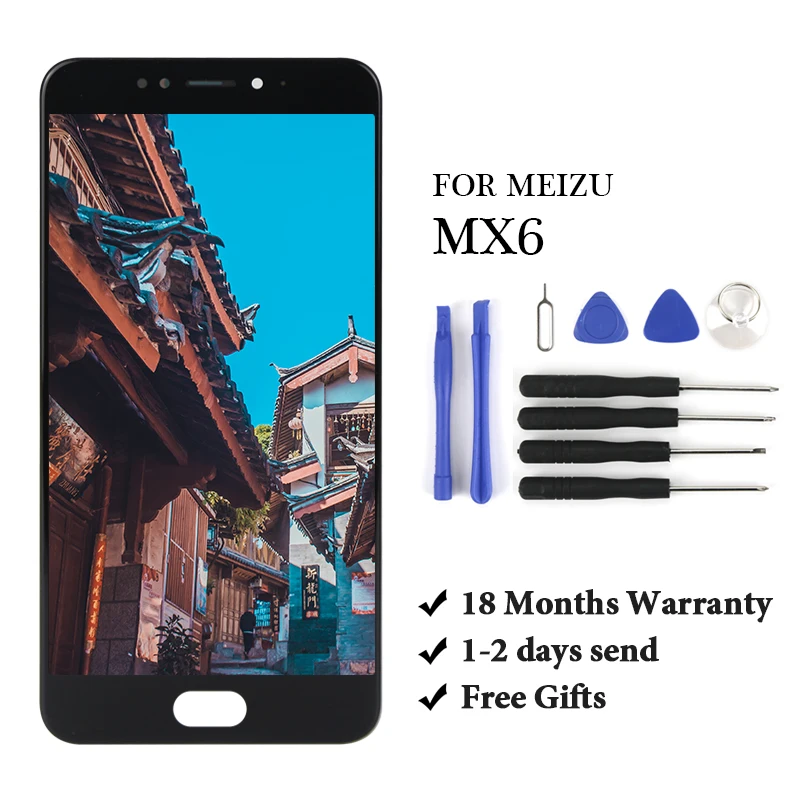 Дисплей кодирующий преобразователь сенсорного экрана в сборе для Meizu MX6, ЖК-дисплей с рамкой для MEIZU MX6
Дисплей кодирующий преобразователь сенсорного экрана в сборе для Meizu MX6, ЖК-дисплей с рамкой для MEIZU MX6