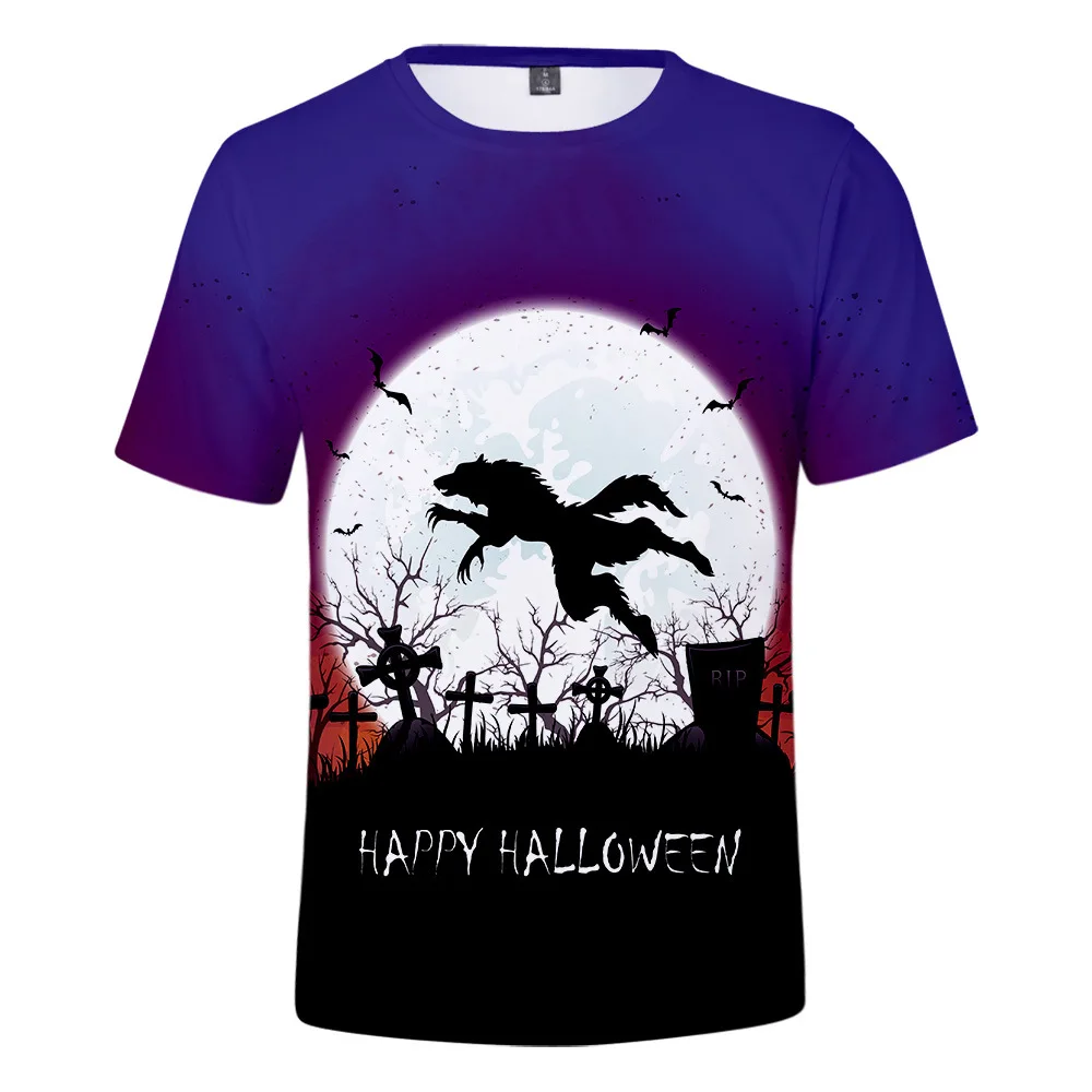 Summer All Hallows' Day 3D T Shirt Men Women Tees Short Sleeve Casual T Shirt Print New Fashion Hallowmas Wolf Tops
Summer All Hallows' Day 3D T Shirt Men Women Tees Short Sleeve Casual T Shirt Print New Fashion Hallowmas Wolf Tops
