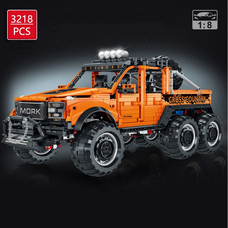 Новинка внедорожник технический конструктор Сборная модель MOC SUV автомобиль классический пикап грузовик кирпич 3218 шт. Игрушки для мальчико...
Новинка внедорожник технический конструктор Сборная модель MOC SUV автомобиль классический пикап грузовик кирпич 3218 шт. Игрушки для мальчико...