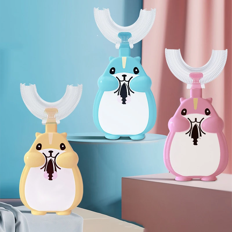 Новая u-образная зубная щетка, мягкая силиконовая щетка для чистки зубов на 360 ° для малышей, зубная щетка u-образной формы
Новая u-образная зубная щетка, мягкая силиконовая щетка для чистки зубов на 360 ° для малышей, зубная щетка u-образной формы