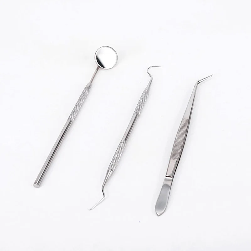 3sets Dental Examination Kit Hygiene Set Tooth Mouth Mirror Probe Scaler Set Teeth Clean Hygiene Health Care
3sets Dental Examination Kit Hygiene Set Tooth Mouth Mirror Probe Scaler Set Teeth Clean Hygiene Health Care