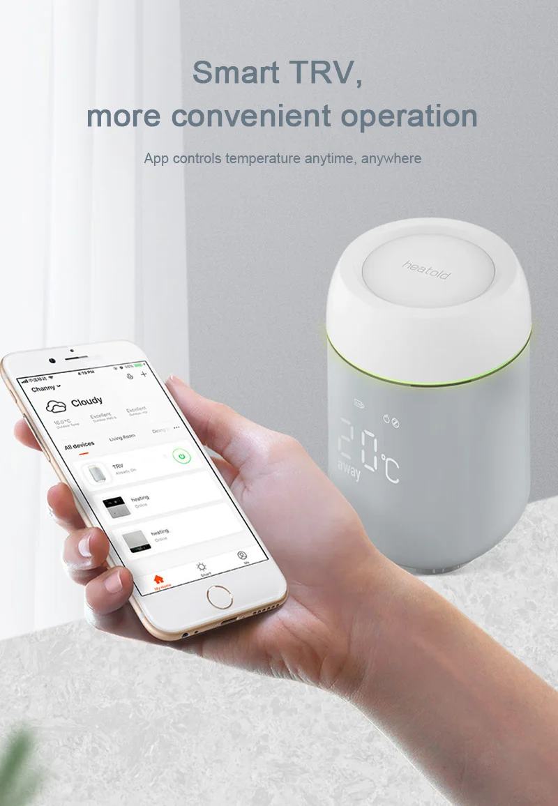 Tuya ZigBee3.0 New Mini Smart Radiator Actuator Programmable Thermostat Heater Temperature Controller Voice Control Smart Valve
Tuya ZigBee3.0 New Mini Smart Radiator Actuator Programmable Thermostat Heater Temperature Controller Voice Control Smart Valve