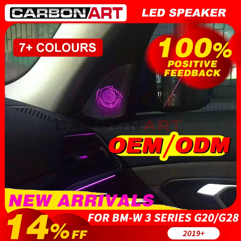 16pcs LED car speaker cover trim for bm-w G20 G28 glow lamp tweeter night vision luminous ambient light horn cover upgrade kit
16pcs LED car speaker cover trim for bm-w G20 G28 glow lamp tweeter night vision luminous ambient light horn cover upgrade kit