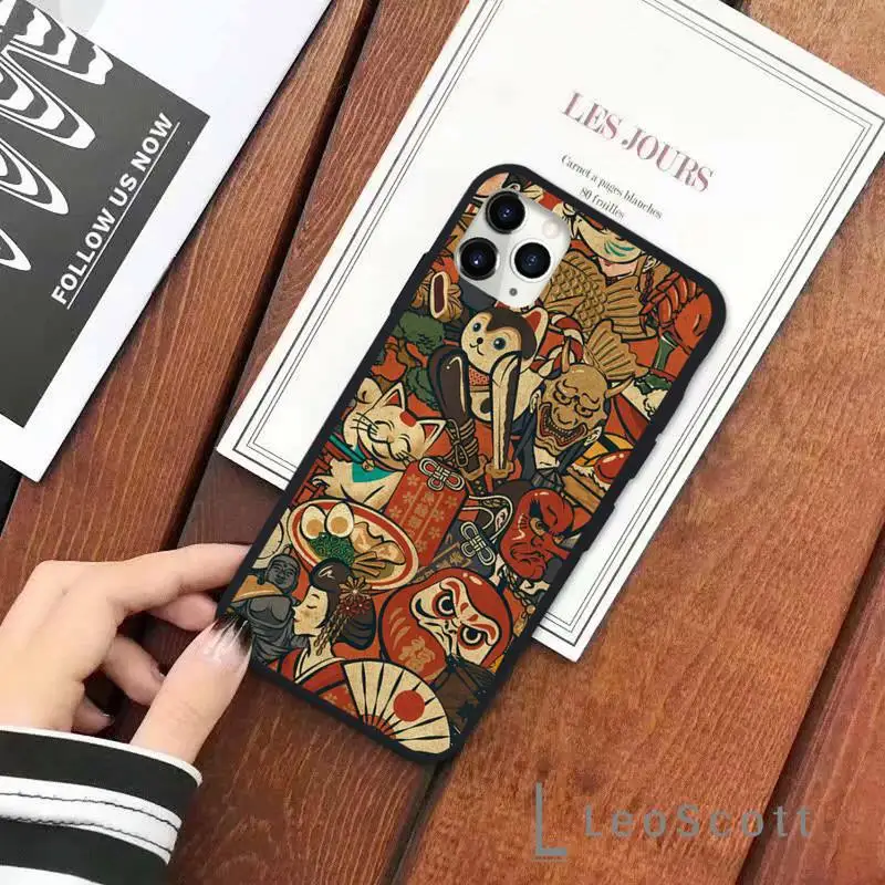 Japanese Style Art Japan Phone Case for iPhone 11 12 pro XS MAX 8 7 6 6S Plus X 5S SE 2020 XR Soft silicone
Japanese Style Art Japan Phone Case for iPhone 11 12 pro XS MAX 8 7 6 6S Plus X 5S SE 2020 XR Soft silicone