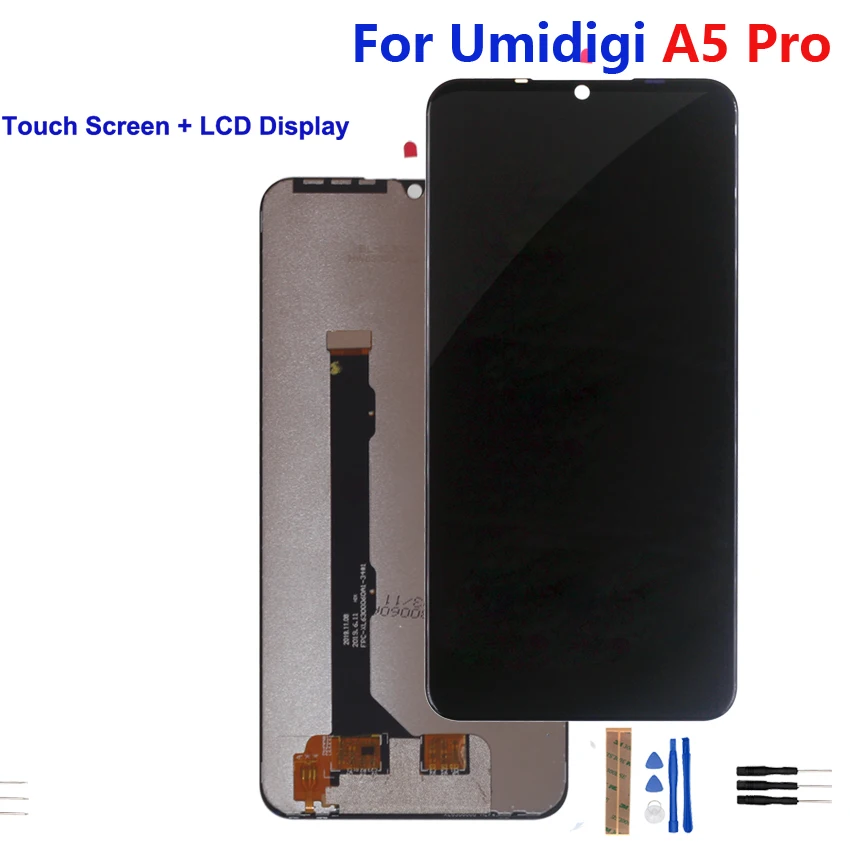 Original LCD For UMI UMIDIGI A5 PRO Display Touch Screen LCD Display Digitizer Assembly Phone Part Repair For UMI UMIDIGI A5 PRO
Original LCD For UMI UMIDIGI A5 PRO Display Touch Screen LCD Display Digitizer Assembly Phone Part Repair For UMI UMIDIGI A5 PRO