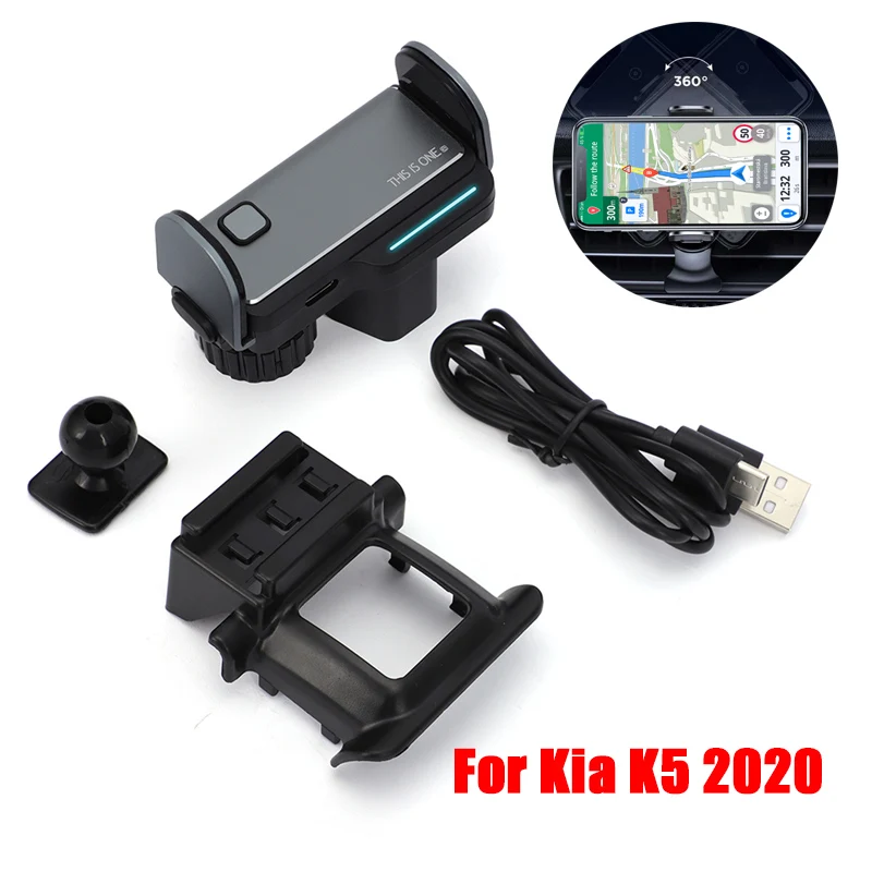 For Kia K5 2020 New 6.5-6.7 Inch Smart Car Phone Holder Air Vent Stand Mobilephone Auto Support Mount Vehicle Running Tool
For Kia K5 2020 New 6.5-6.7 Inch Smart Car Phone Holder Air Vent Stand Mobilephone Auto Support Mount Vehicle Running Tool