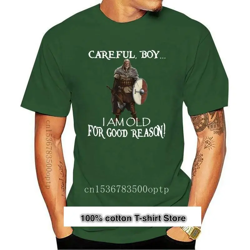 Camiseta de vikingo para hombre, camisa de Vestido veraniego, с фразой I Am Old по хорошей причине, S-3Xl
Camiseta de vikingo para hombre, camisa de Vestido veraniego, с фразой I Am Old по хорошей причине, S-3Xl