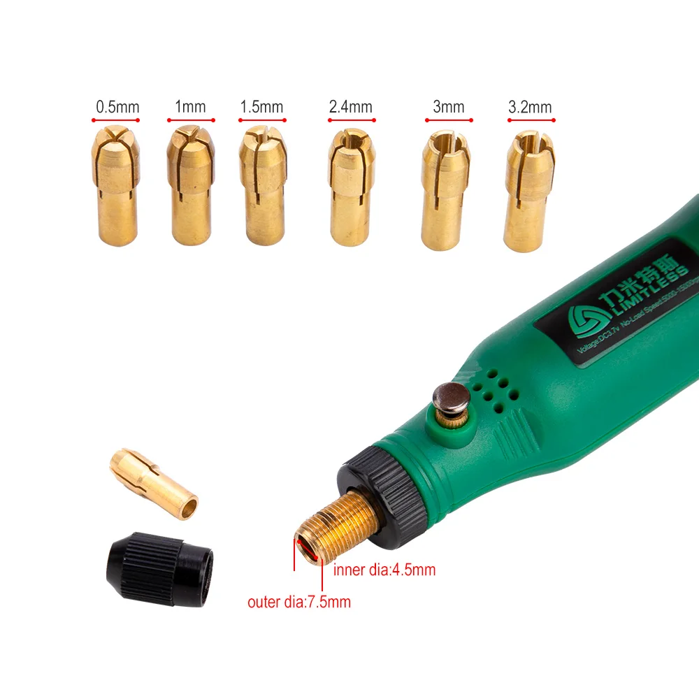 USB 5V DC 10W Mini Wireless Grinding Machine Variable Speed Rotary Tools Kit Drill Engraver Pen for Milling Polishing
USB 5V DC 10W Mini Wireless Grinding Machine Variable Speed Rotary Tools Kit Drill Engraver Pen for Milling Polishing