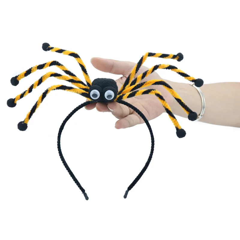 10pcs Women Girls Boy Spider Headband Women's Holiday Party Halloween Horror Hair Hoop Headdress Scary Decoration Prop
10pcs Women Girls Boy Spider Headband Women's Holiday Party Halloween Horror Hair Hoop Headdress Scary Decoration Prop