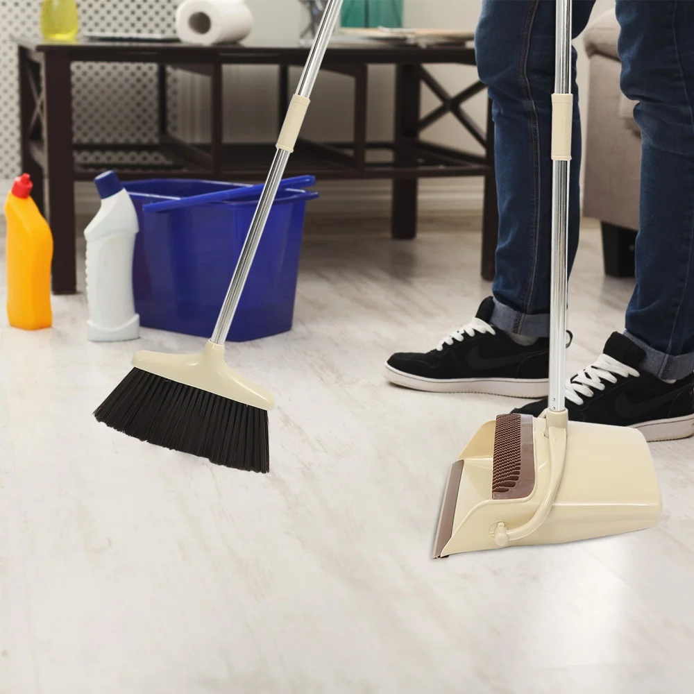 1 Set Broom and Dustpan Kit Household Floor Cleaning Tool Home Cleaning Device
1 Set Broom and Dustpan Kit Household Floor Cleaning Tool Home Cleaning Device