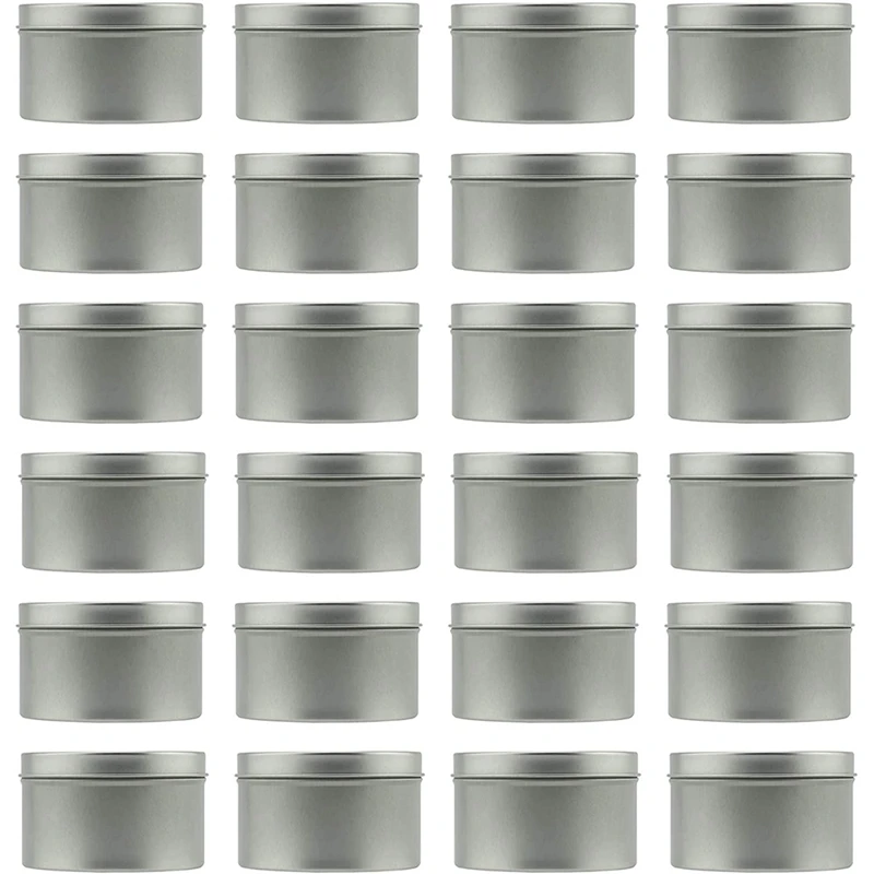 24 упаковки, круглые металлические банки для свечей объемом 8 унций для изготовления свечей, декоративно-прикладного искусства, хранения и м... 
24 упаковки, круглые металлические банки для свечей объемом 8 унций для изготовления свечей, декоративно-прикладного искусства, хранения и м...