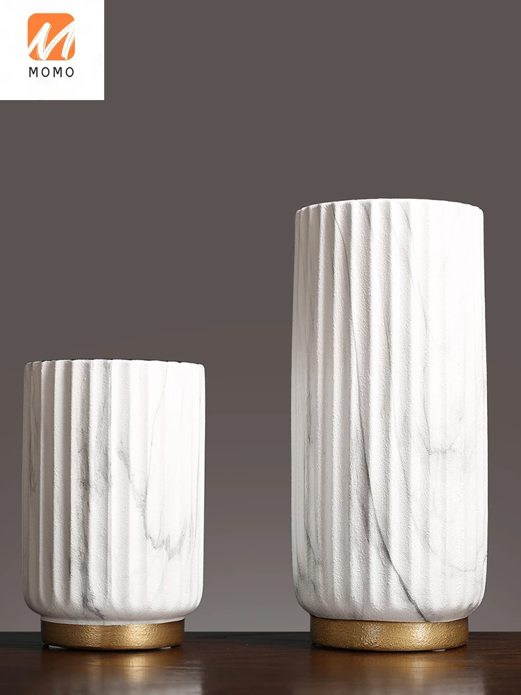 Nordic Simple Ceramic Dried Flower Arrangement in Vase Large round Mouth Creative Living Room Decorations Vase Decoration
Nordic Simple Ceramic Dried Flower Arrangement in Vase Large round Mouth Creative Living Room Decorations Vase Decoration